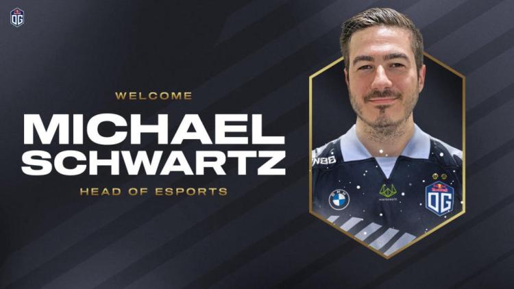 Michael Schwartz er den nye chef for esport hos OG