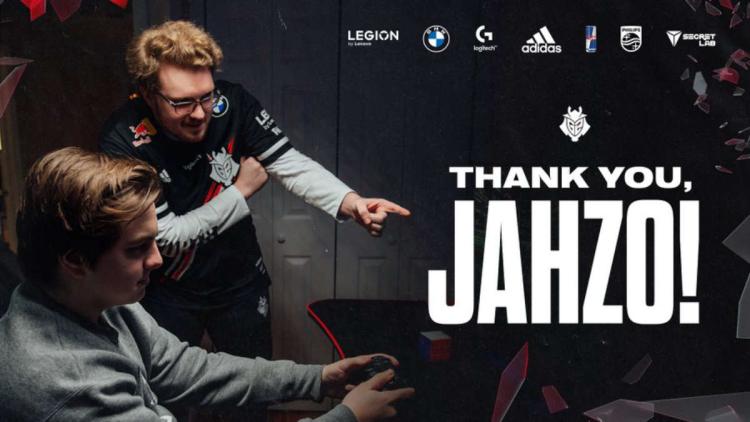 G2 Esports siger farvel til Jahzo