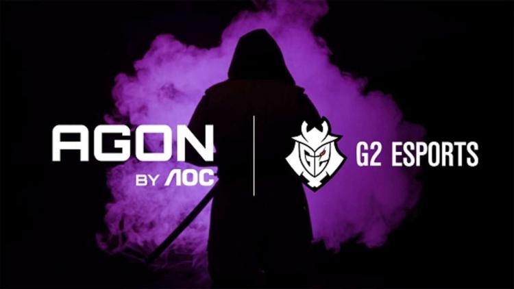 G2 Esports udvider partnerskabsaftale AGON by AOC