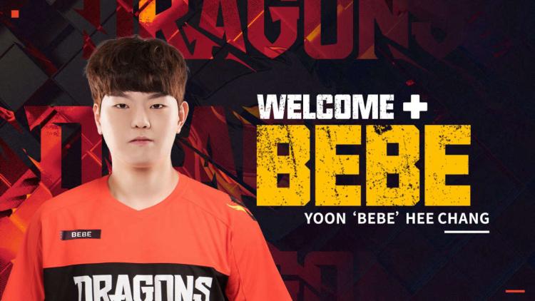 BeBe slutter sig til Shanghai Dragons