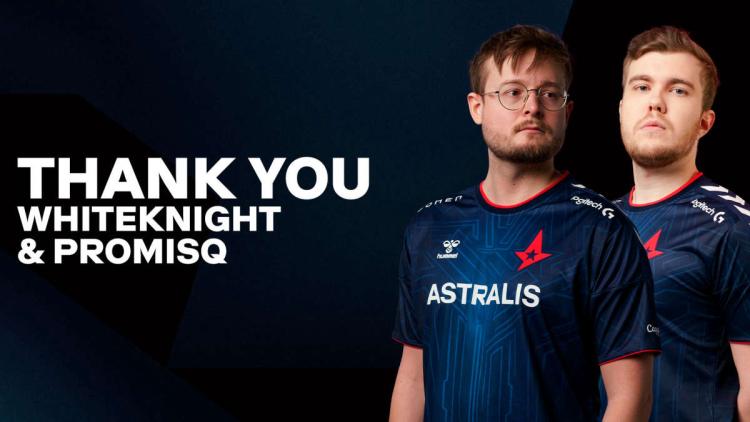 WhiteKnight og promisq forlod listen over Astralis til League of Legends