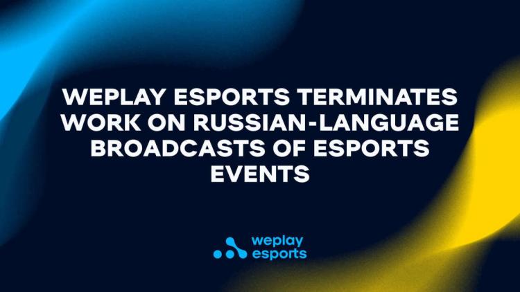 WePlay Esports suspenderer støtte til russisksprogede projekter