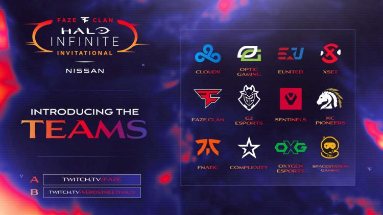 Annonceret Nissan FaZe Clan Halo Invitational