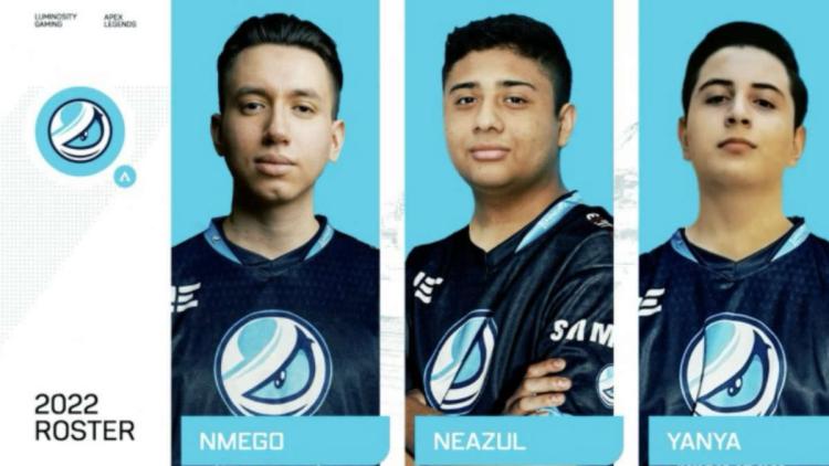 Luminosity Gaming underskrev en ny liste for Apex Legends