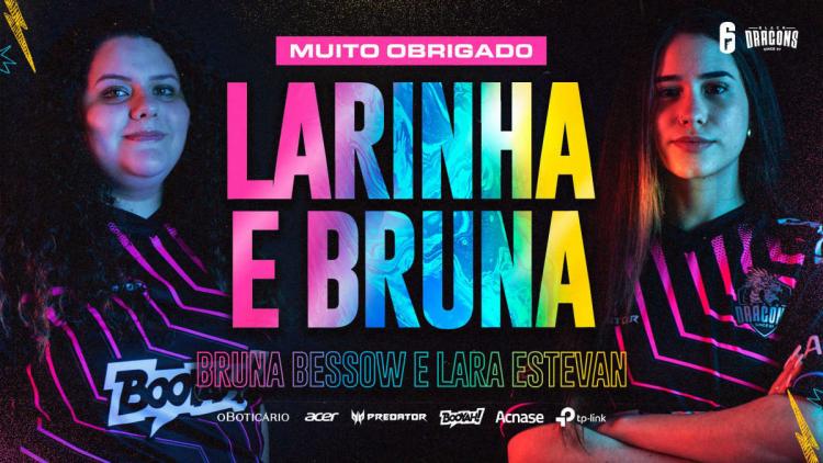 Larinha og bruna forlader Black Dragons e-Sports