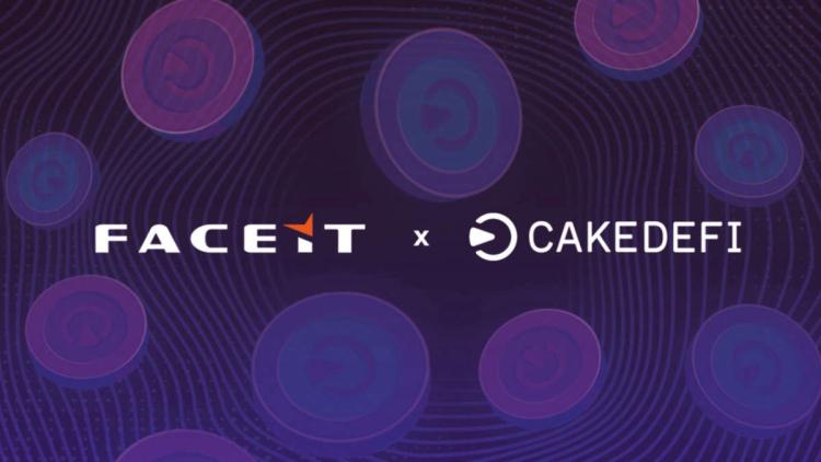 FACEIT samarbejder med Cake DeFi