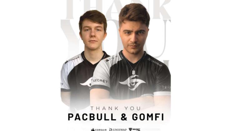 Team Secret siger farvel til Gomfi og Pacbull