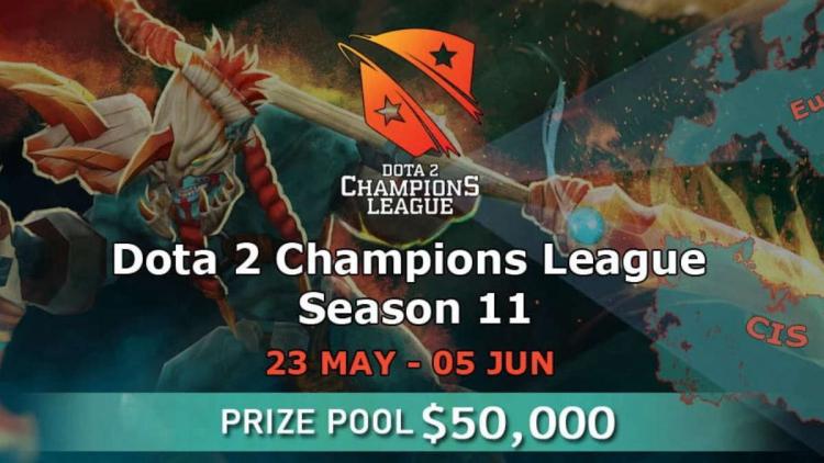 Dota 2 Champions League: X3 forlod turneringen