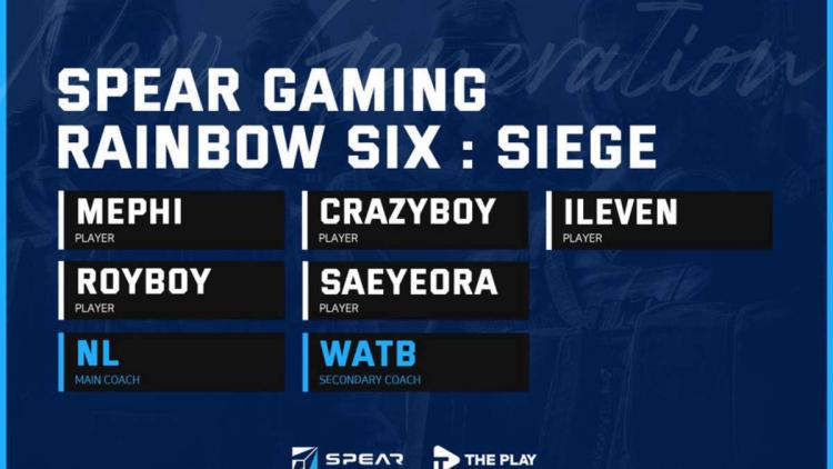 Spear Gaming underskrevet tidligere T1-liste fra Rainbow Six