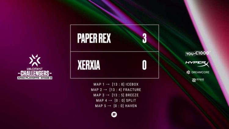 Paper Rex —vinder VALORANT Champions Tour 2022: APAC Stage 2 Challengers