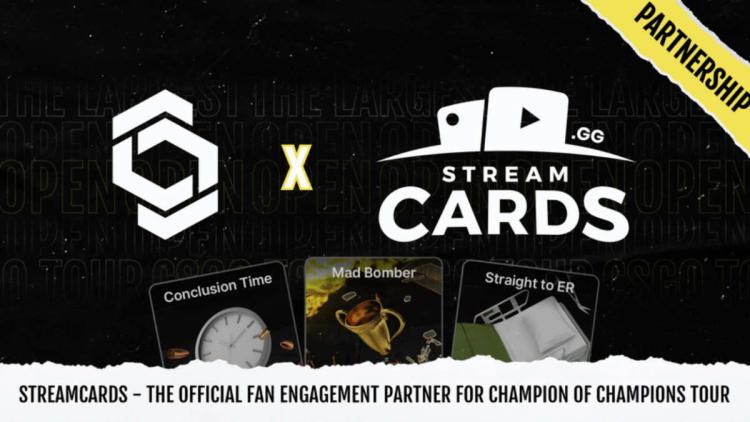 StreamCards bliver partner i Champion of Champions Tour CS:GO Tournament Series