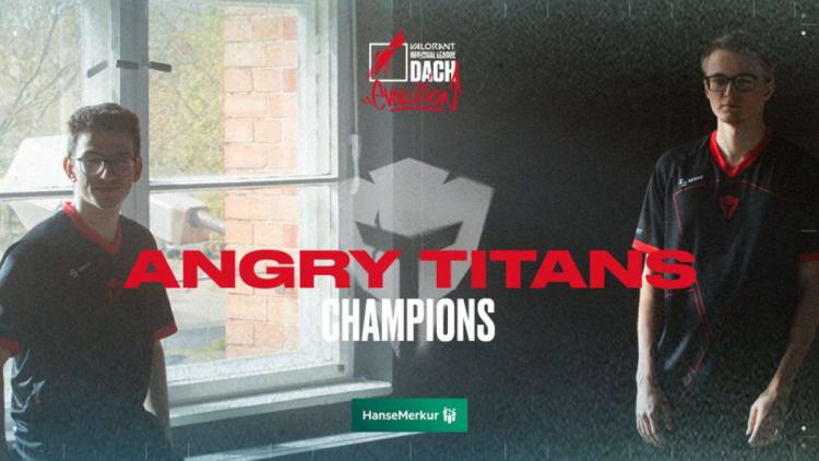 Angry Titans blev mester VALORANT Regional Leagues 2022 DACH: Evolution Stage 2