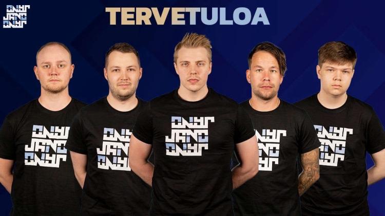 Organisationen JANO Esports underskriver sammensætningen allu