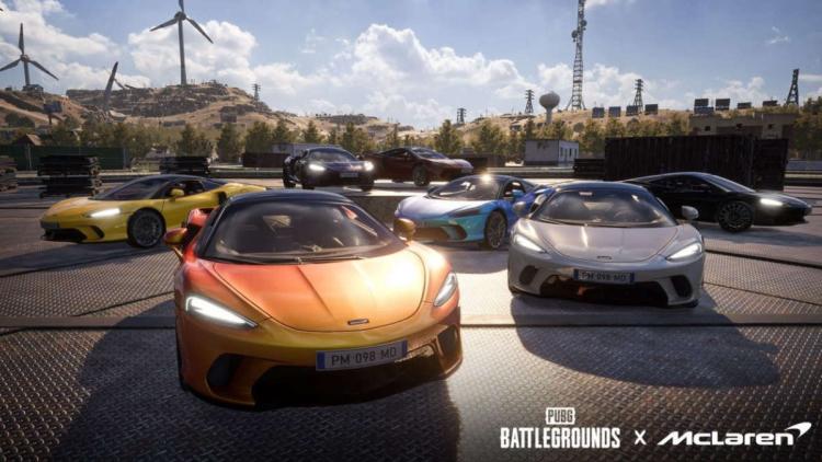 Usædvanligt samarbejde — McLaren GT x PUBG: BATTLEGROUNDS