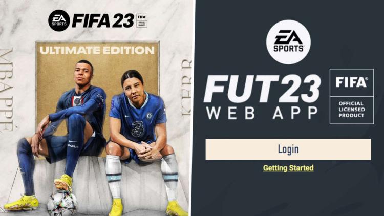 Web- appen og Companion in FIFA 23 blev tilgængelige