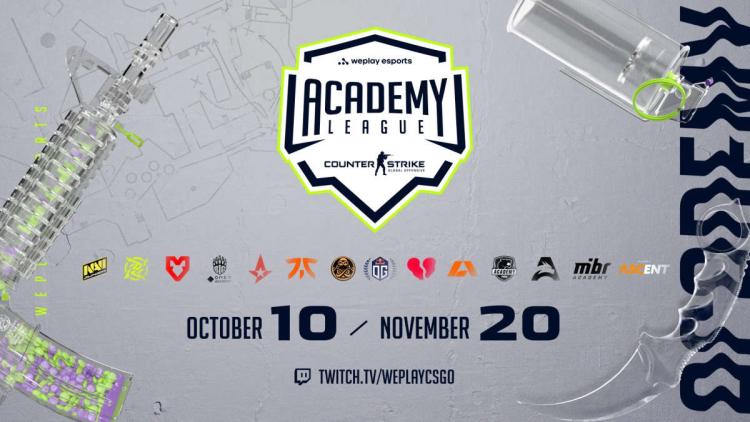 Oplysninger angivet WePlay Academy League Season 6