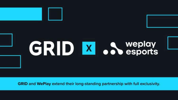 GRID fornyer partnerskab med WePlay Esports