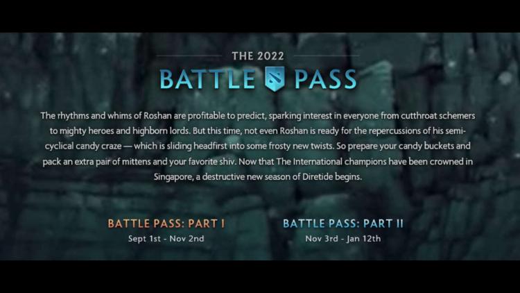 I Dota 2 blev anden del udgivet Battle Pass