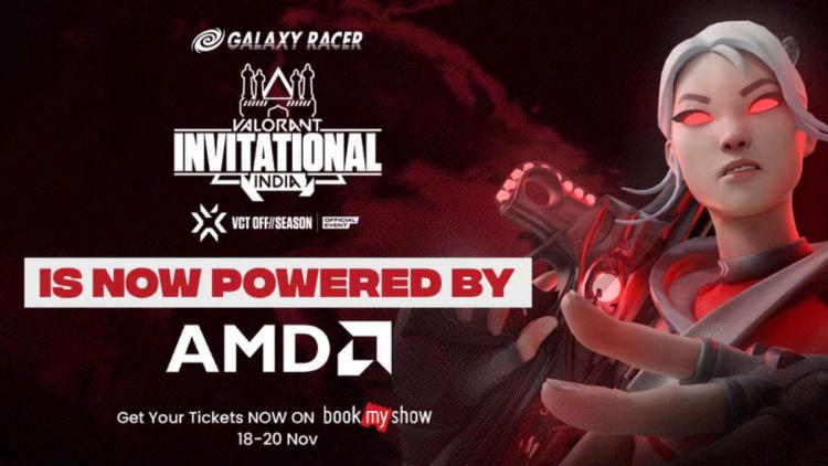 AMD bliver sponsor og partner Valorant India Invitational