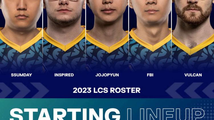 Evil Geniuses afslørede startopstillingen for LCS 2023