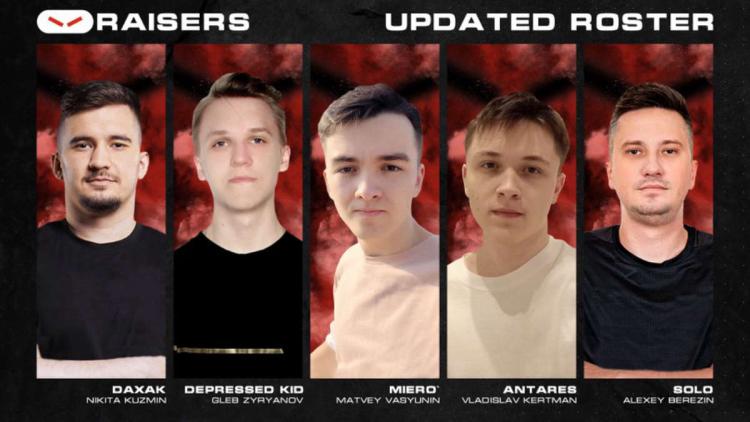 HellRaisers introducerede en ny Dota 2-liste med Daxak som transport