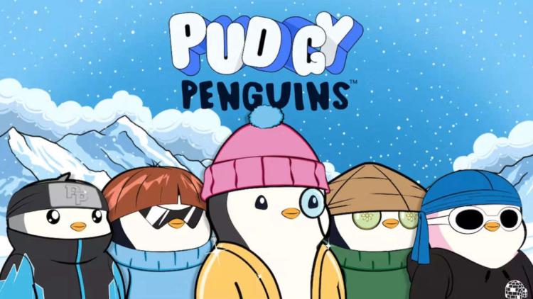 Lav pris Pudgy Penguins op 25 % på 1 dag