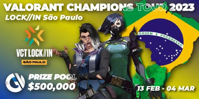 Eksempel VALORANT Champions Tour 2023: LOCK /// IN S ã o Paulo