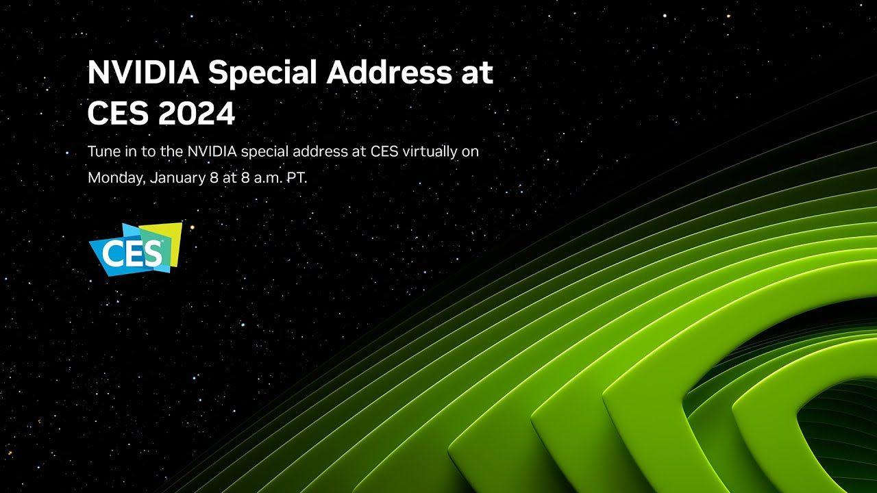 NVIDIAs særlige tale på CES 2024