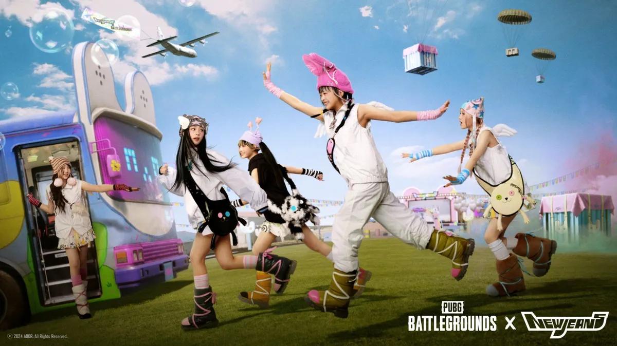 PUBG: BATTLEGROUNDS Teases Exciting NewJeans Collaboration with New Skins!