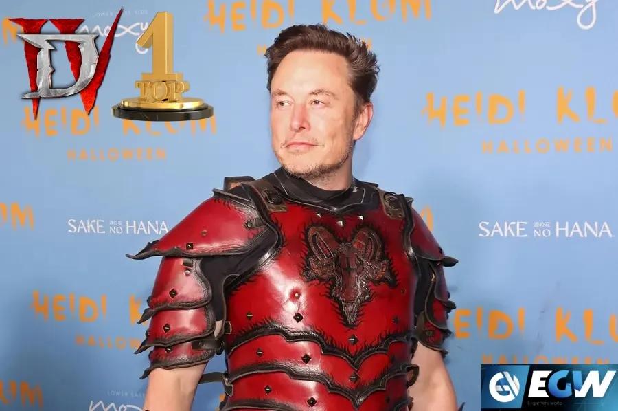 Elon Musk bliver en konkurrent til den bedste Diablo 4-spiller