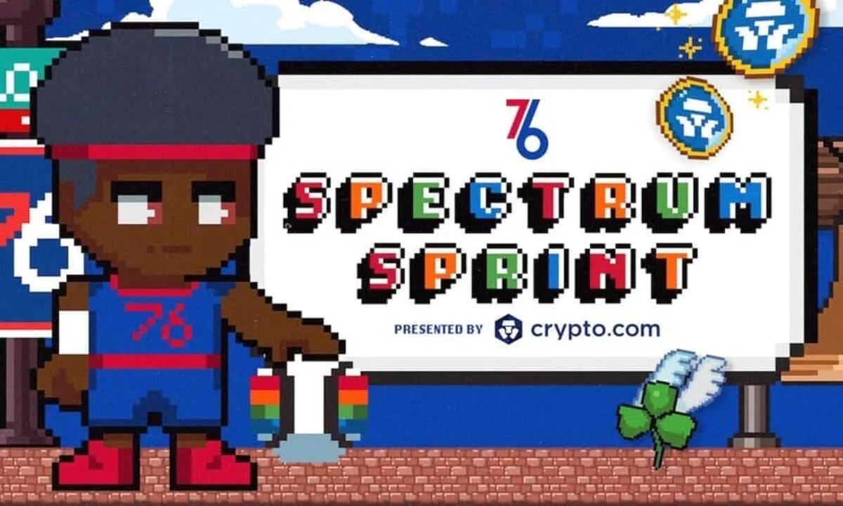  Philadelphia 76ers og Crypto.com indgår partnerskab om at afsløre 'Spectrum Sprint', en del af den første Web3-mobilvideospilserie nogensinde i NBA