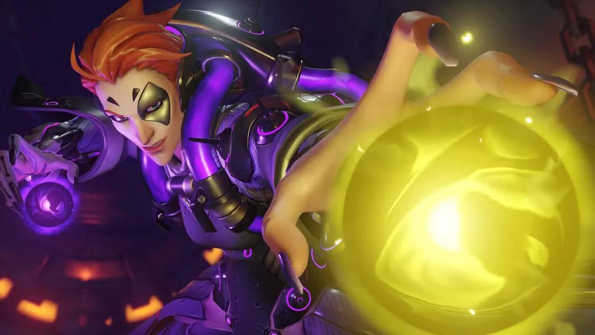 Overwatch 2: Moiras "Boo"-emotion skræmmer en genji til at spilde sin ultimate