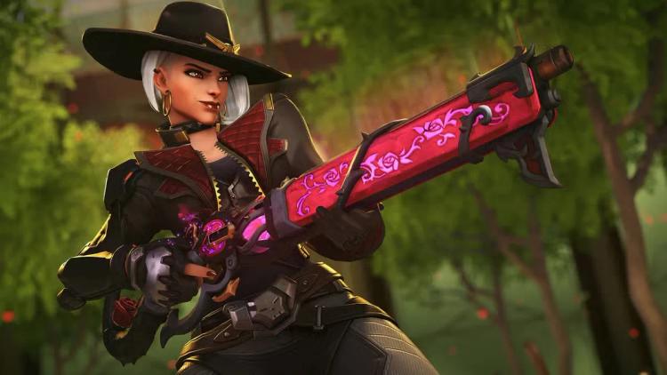 Overwatch 2's Ashe Mains gør sig klar til Mythic Lead Rose Weapon Skin Drop!