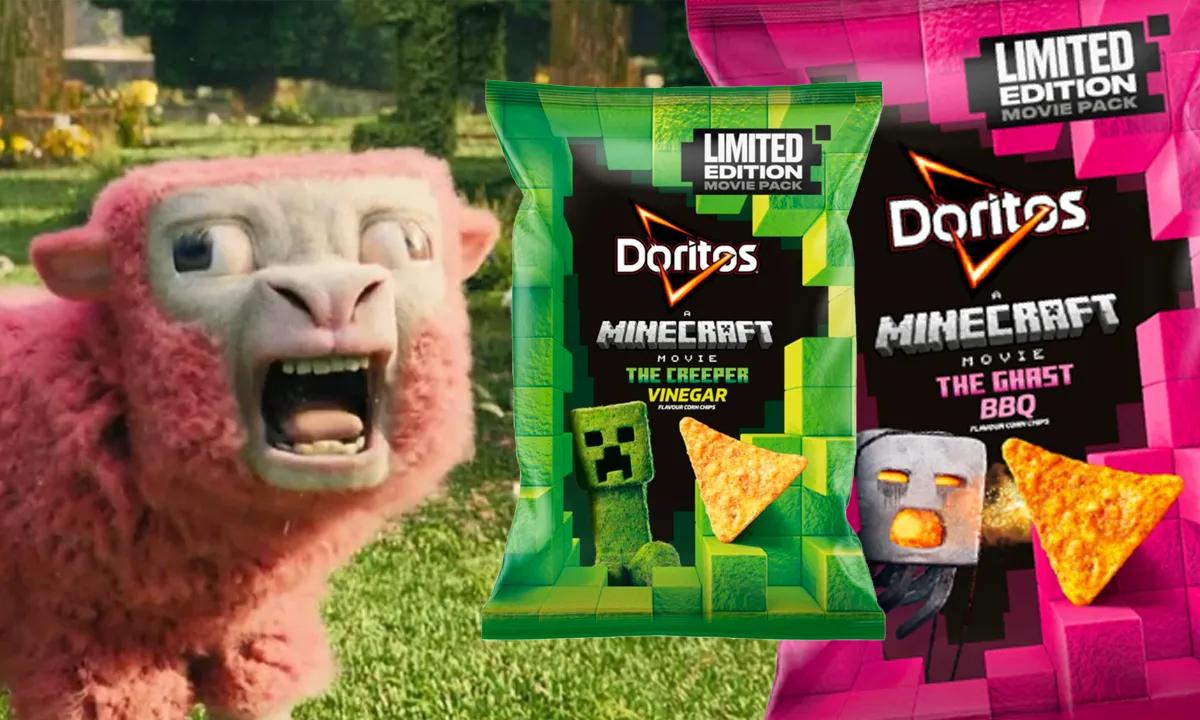 Doritos x Minecraft: Collaboration for Promotion the Minecraft Movie