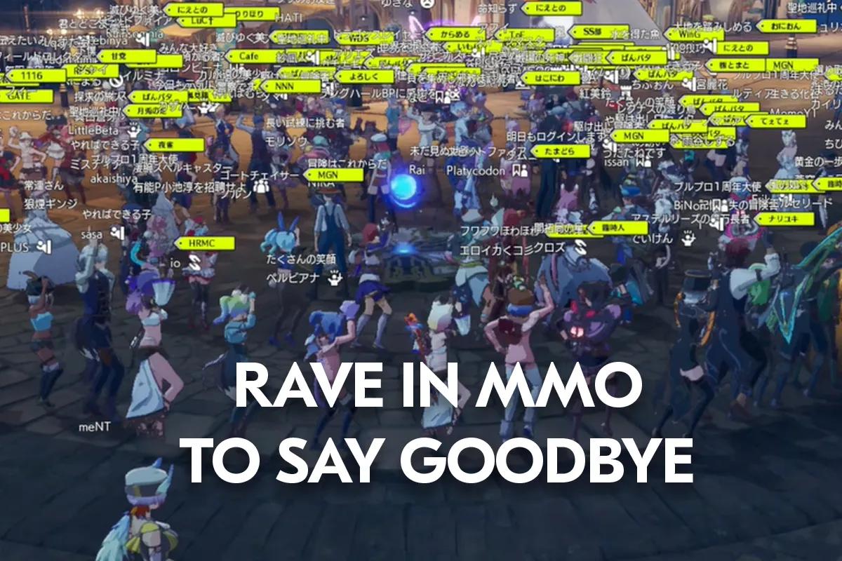  Virtual Rave: Blue Protocol byder farvel med stil med online dansefest
