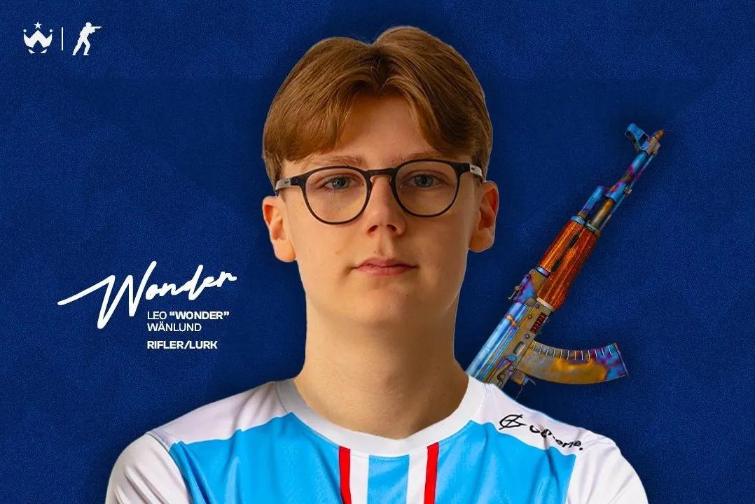 Wildcard afslører første spiller for European Academy Team: Leo "Wonder" Wänlund