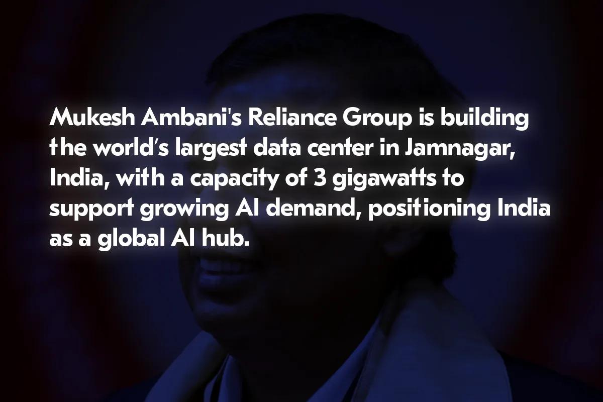 Mukesh Ambani vil bygge verdens største datacenter i Indien