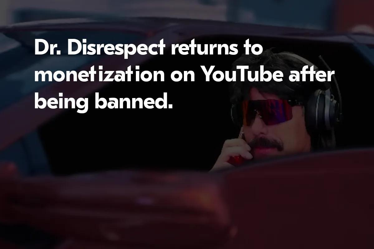 Dr. Disrespect vender tilbage til YouTube, da Midnight Society lukker sine døre