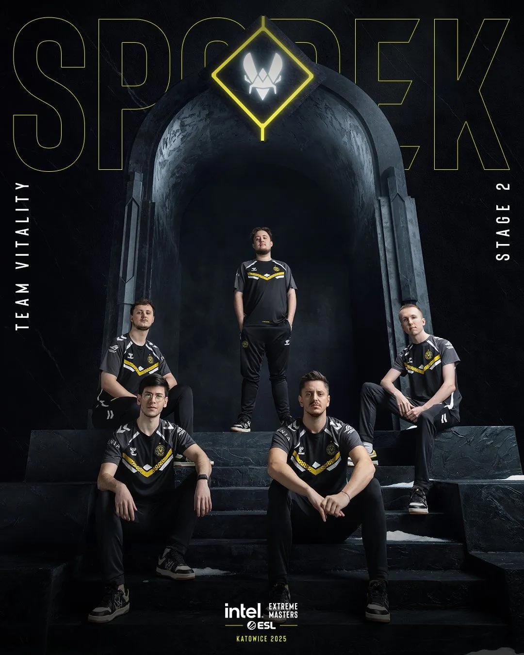 Team Vitality går videre til slutspillet i IEM Katowice 2025 efter at have besejret FaZe Clan