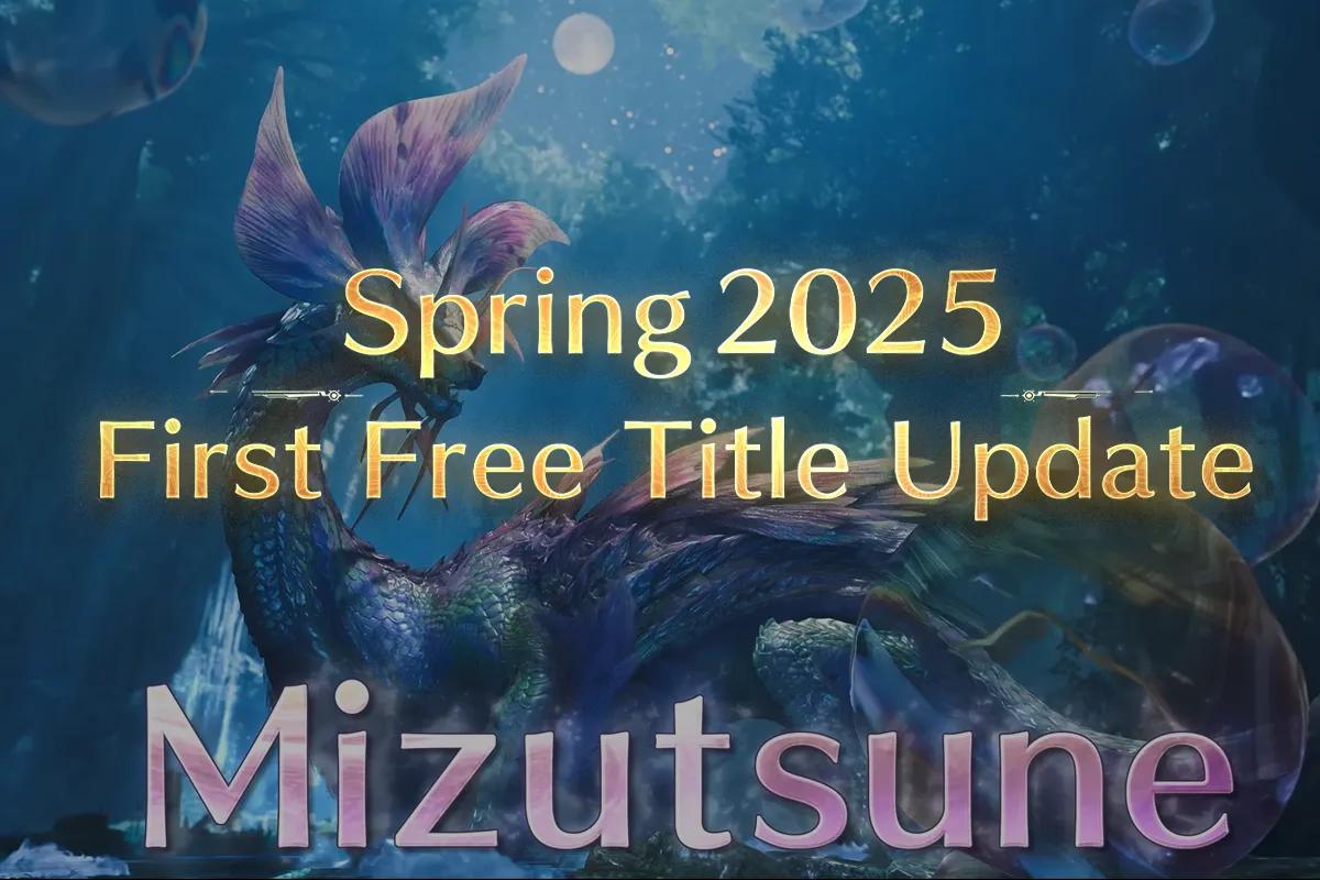 Monster Hunter Wilds annoncerer den første gratis titelopdatering: Mizutsune slutter sig til jagten dette forår!