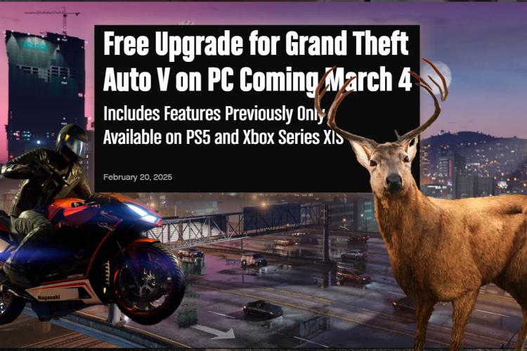 GTA 5 PC får en kæmpe gratis opgradering - driller Rockstar os?