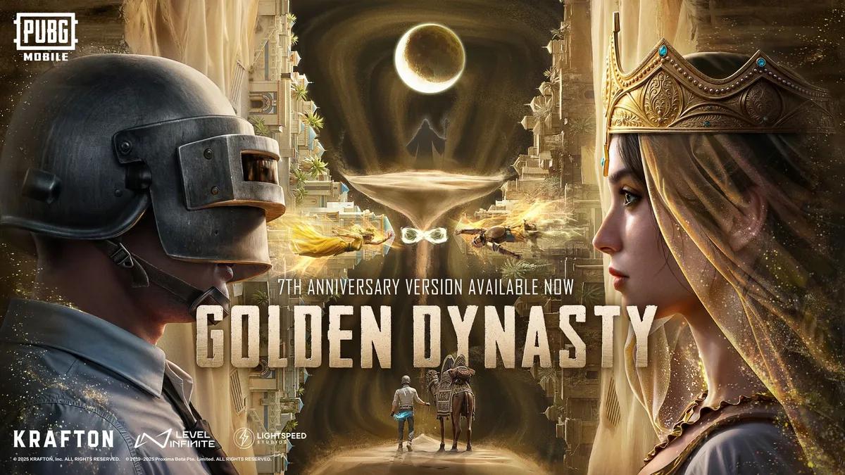 PUBG Mobile Golden Dynasty Mode: Et tidsbøjet eventyr i version 3.7