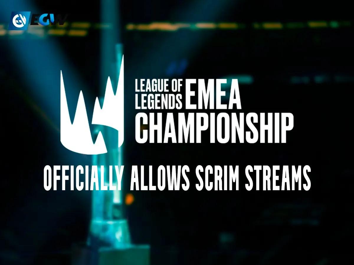 LEC tillader officielt scrim-streams for ligahold