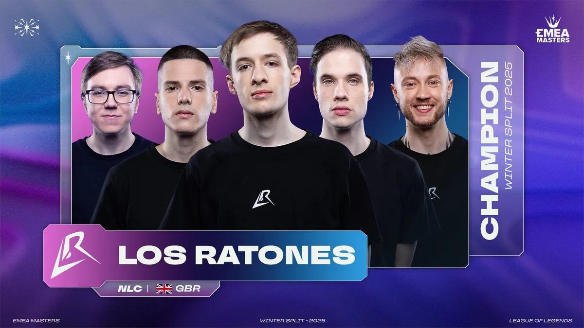 Ustoppelig: Los Ratones vinder EMEA Masters Winter 2025-titel