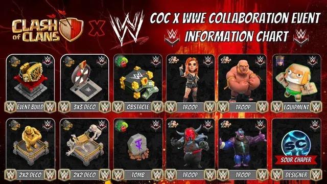 Clash of Clans x WWE Crossover-lækager antyder episk begivenhed i april 2025