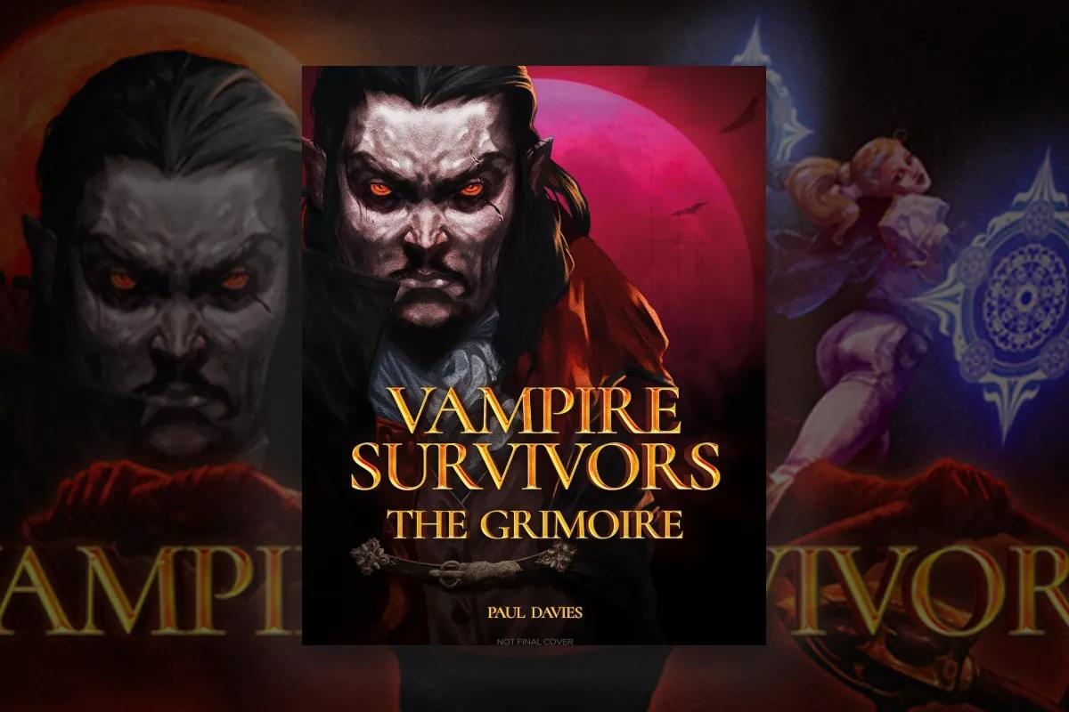 Vampire Survivors får den officielle indbundne Lore-bog, forudbestillinger nu live