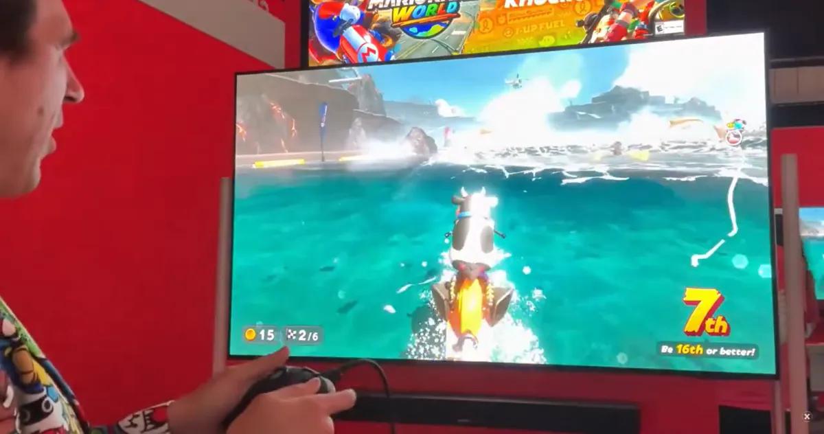 Mario Kart World tidligt i gang: Kæmpebåde, vandfysik og Nintendos satsning på en åben verden