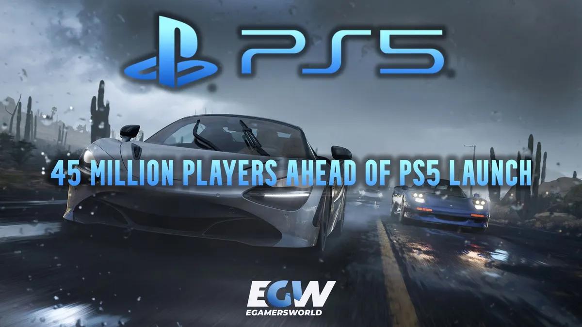 Forza Horizon 5 rammer 45 millioner spillere forud for PS5-lanceringen