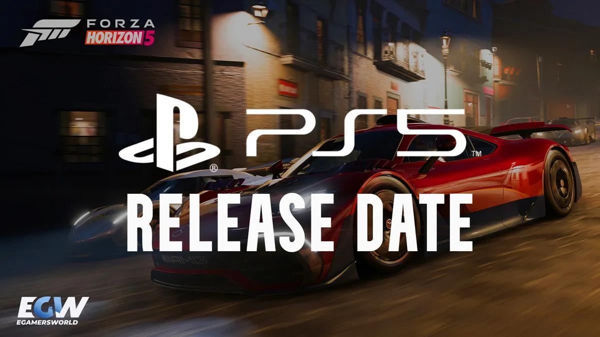 Forza Horizon 5 Preload-dato annonceret til PS5