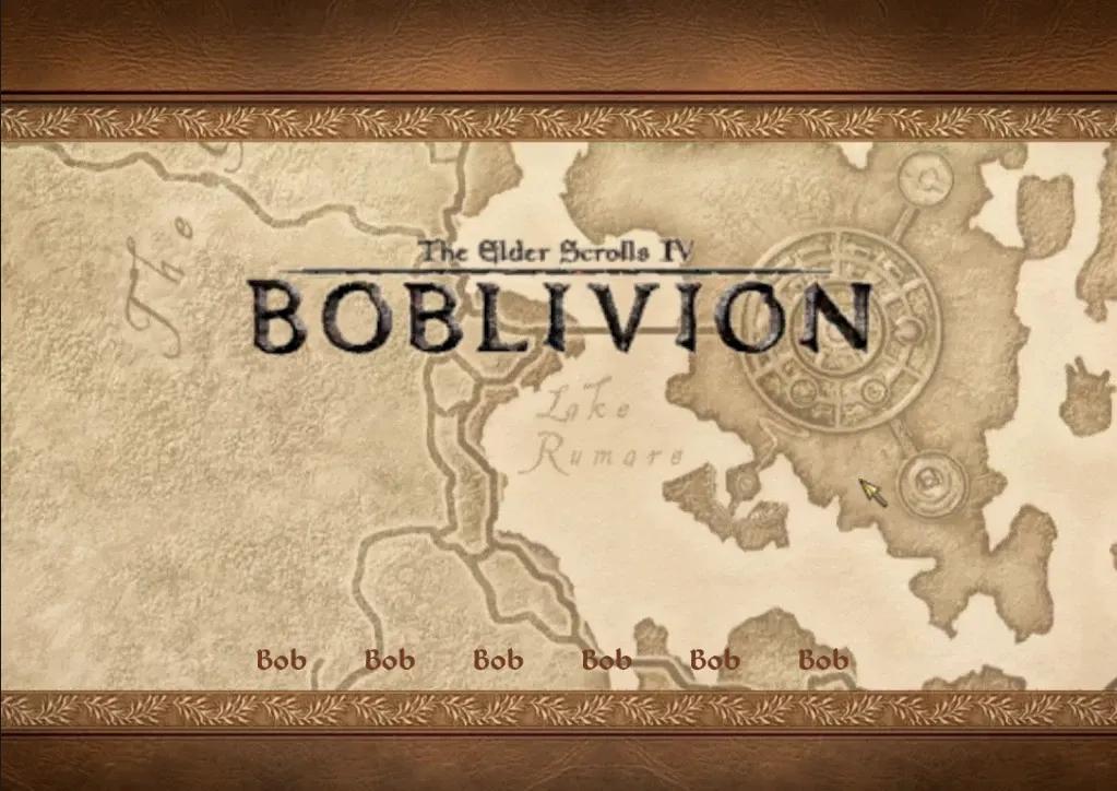 Boblivion: Den mest latterlige Oblivion-modifikation, som alle kan spille (i modsætning til remasteren)